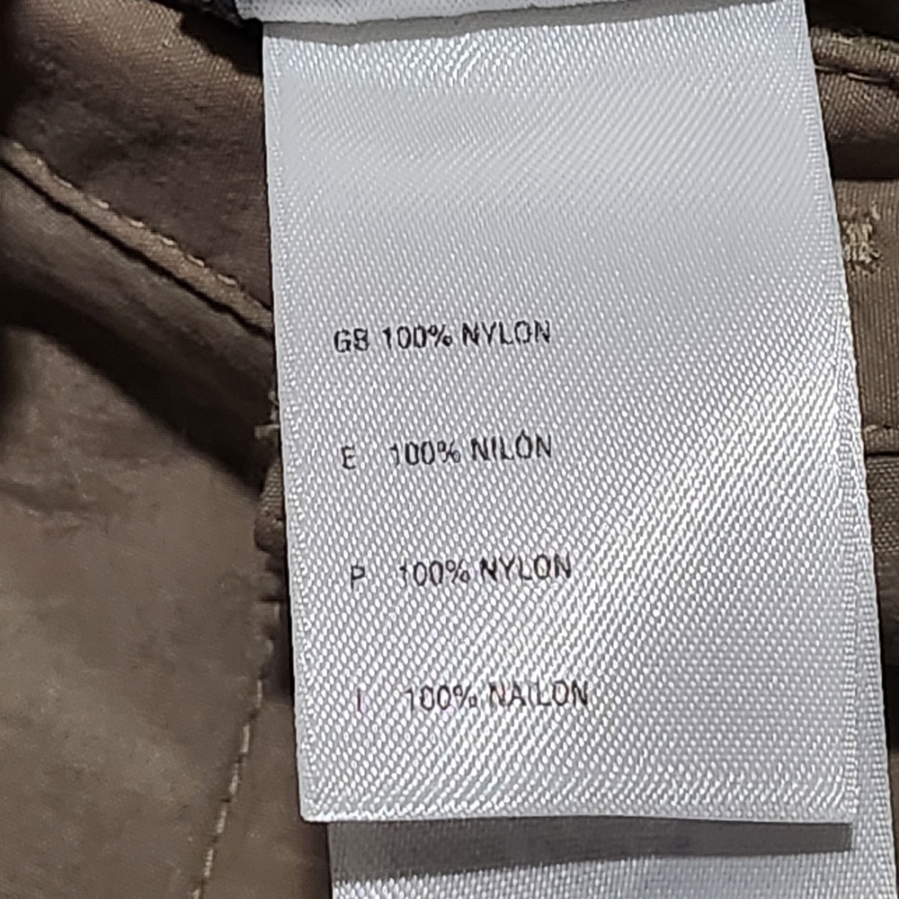 THE NORTH FACE Capri Pants Womens 6 Khaki Cargo Hiking Nylon Outdoor Trails - Picture 10 of 11